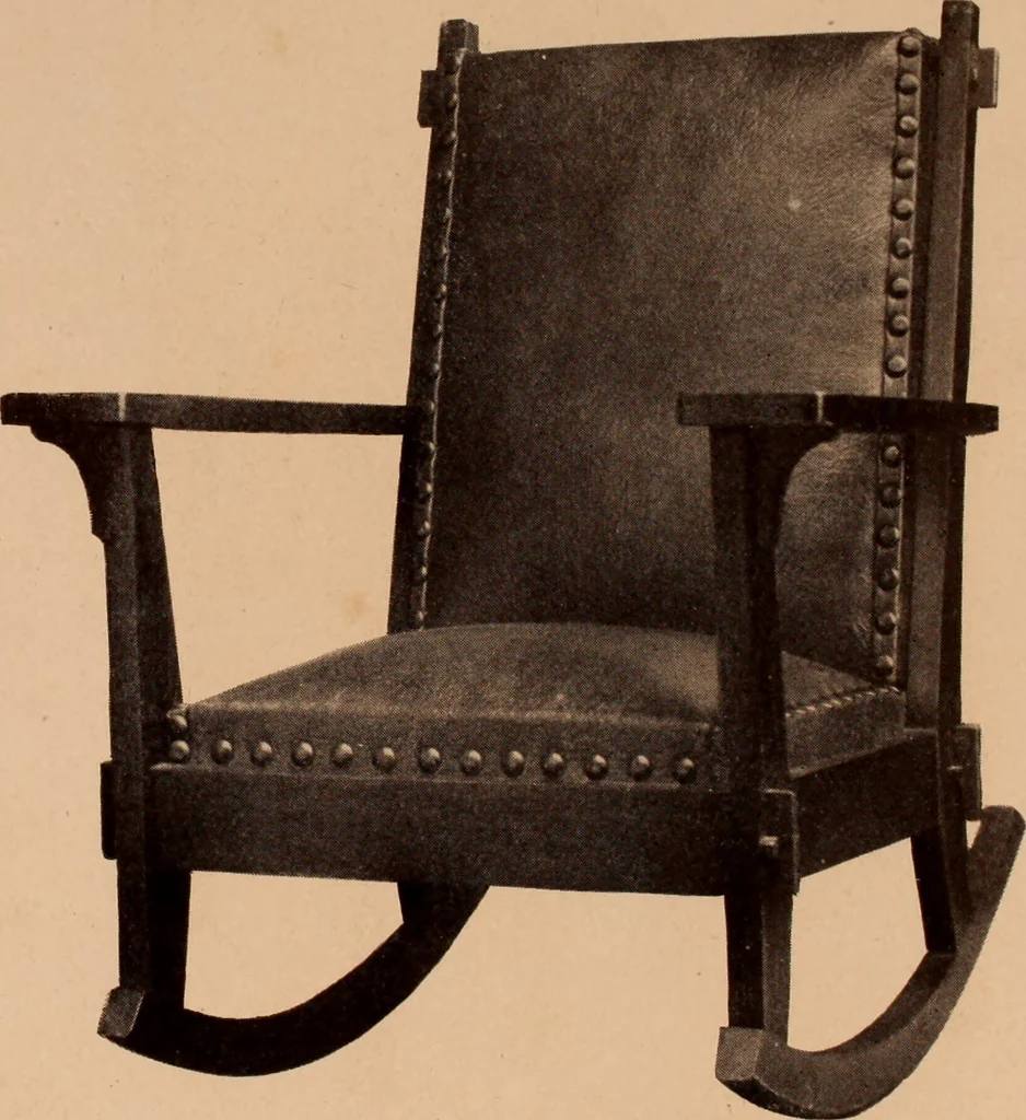 An illustration from Fiber rush, imported malacca and mission furniture., 1904, leaf 102