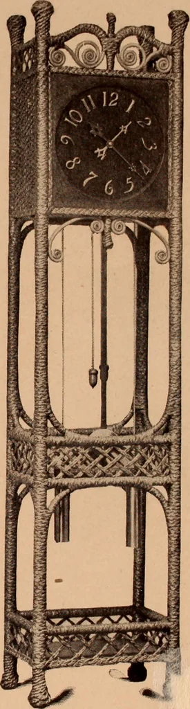 An illustration from Fiber rush, imported malacca and mission furniture., 1904, leaf 106