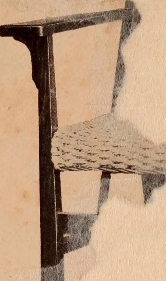 An illustration from Fiber rush, imported malacca and mission furniture., 1904, leaf 124