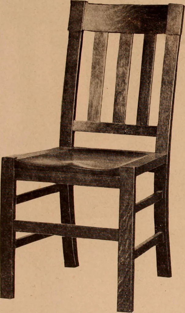 An illustration from Fiber rush, imported malacca and mission furniture., 1904, leaf 30