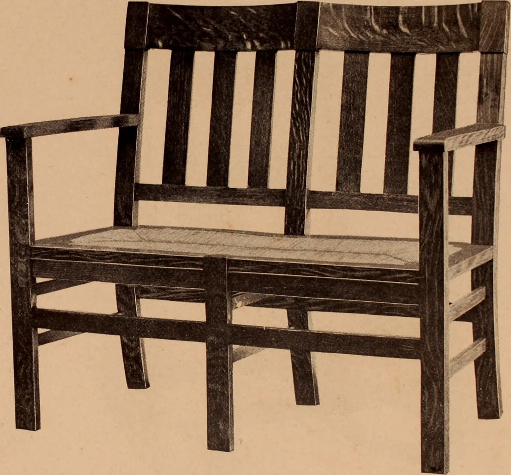 An illustration from Fiber rush, imported malacca and mission furniture., 1904, leaf 30