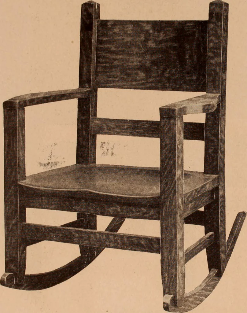 An illustration from Fiber rush, imported malacca and mission furniture., 1904, leaf 37