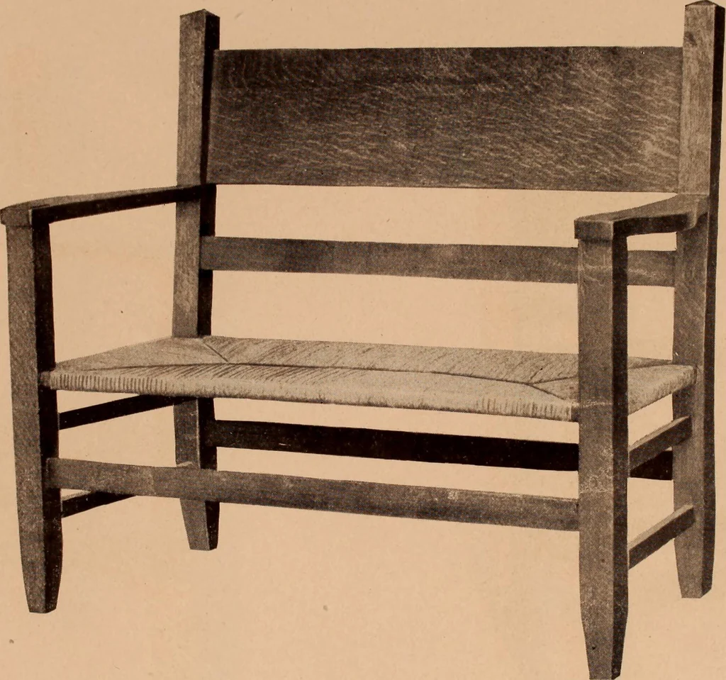 An illustration from Fiber rush, imported malacca and mission furniture., 1904, leaf 40