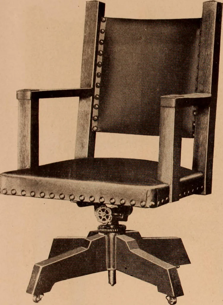 An illustration from Fiber rush, imported malacca and mission furniture., 1904, leaf 44