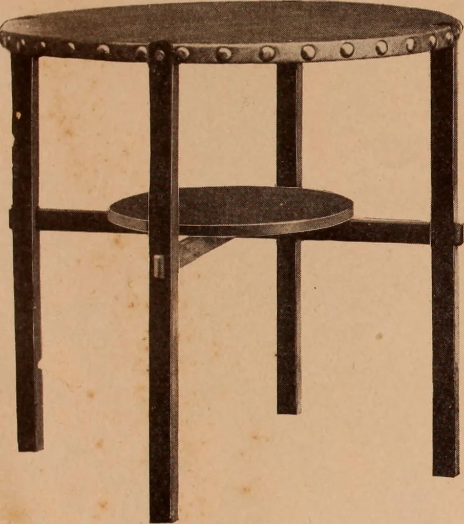 An illustration from Fiber rush, imported malacca and mission furniture., 1904, leaf 50