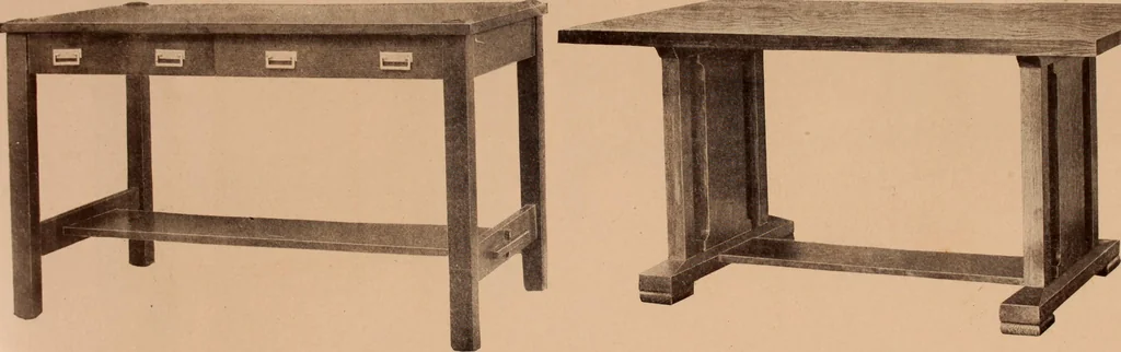An illustration from Fiber rush, imported malacca and mission furniture., 1904, leaf 56