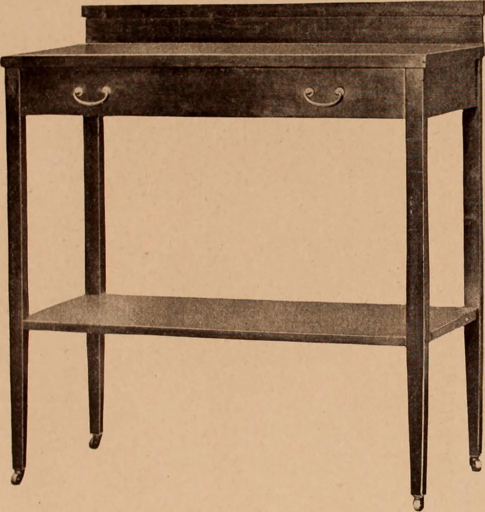 An illustration from Fiber rush, imported malacca and mission furniture., 1904, leaf 61