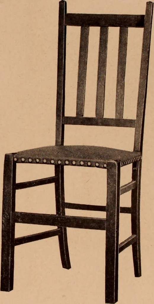 An illustration from Fiber rush, imported malacca and mission furniture., 1904, leaf 64