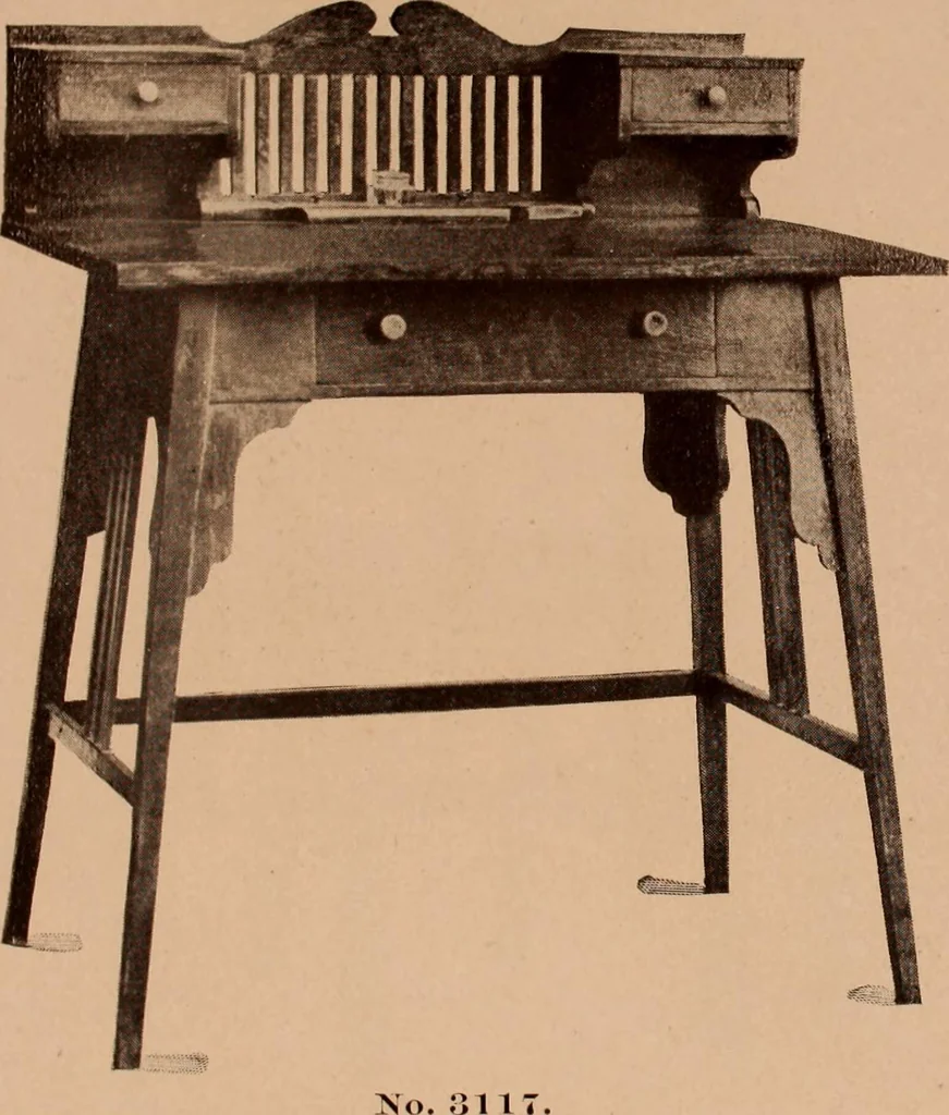 An illustration from Fiber rush, imported malacca and mission furniture., 1904, leaf 67