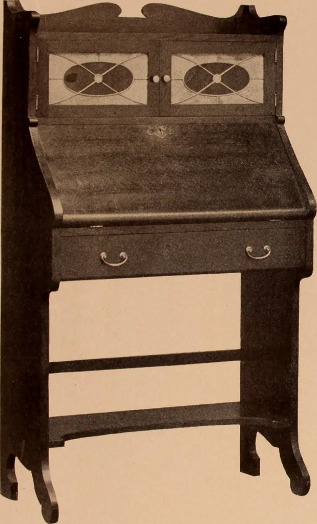 An illustration from Fiber rush, imported malacca and mission furniture., 1904, leaf 72