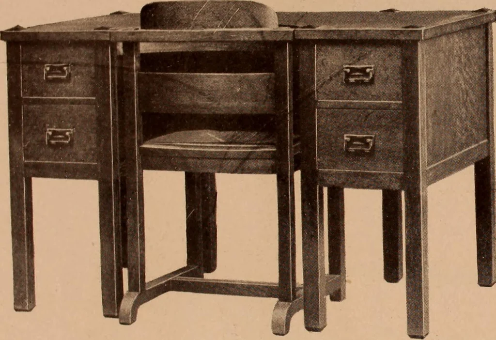 An illustration from Fiber rush, imported malacca and mission furniture., 1904, leaf 73