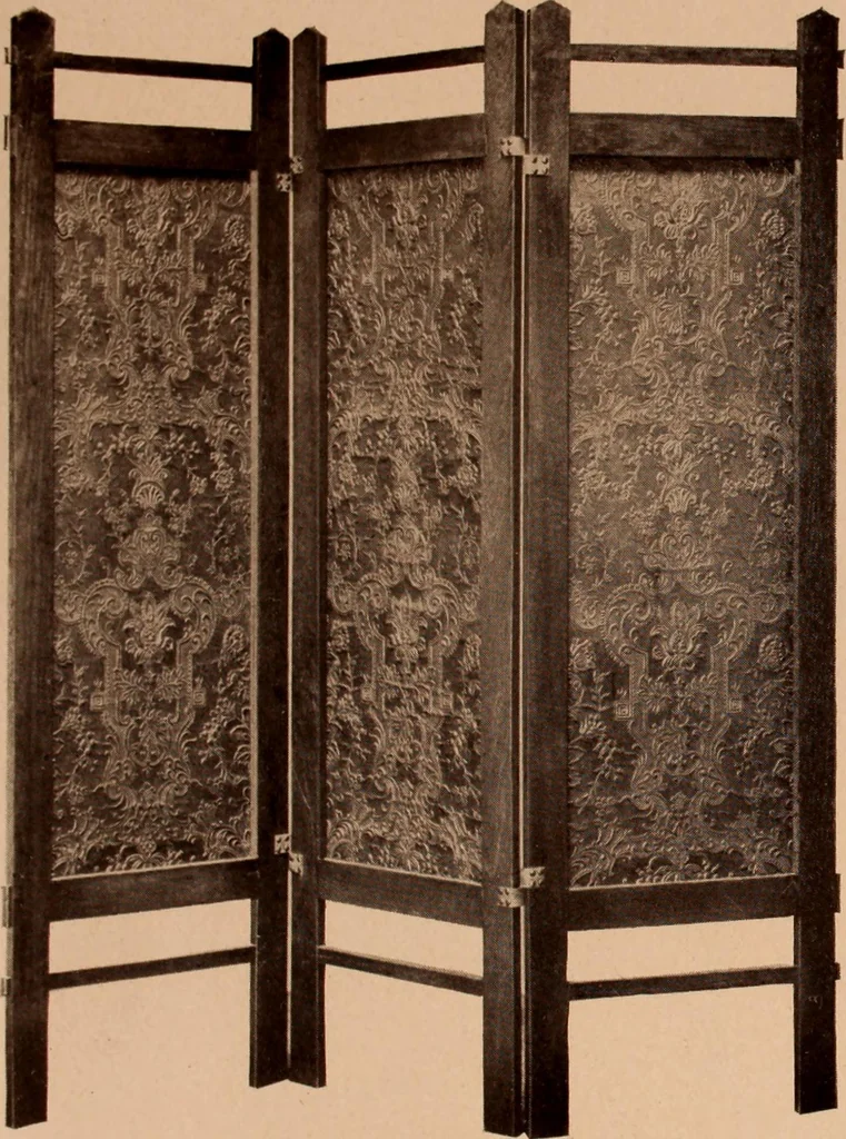 An illustration from Fiber rush, imported malacca and mission furniture., 1904, leaf 76