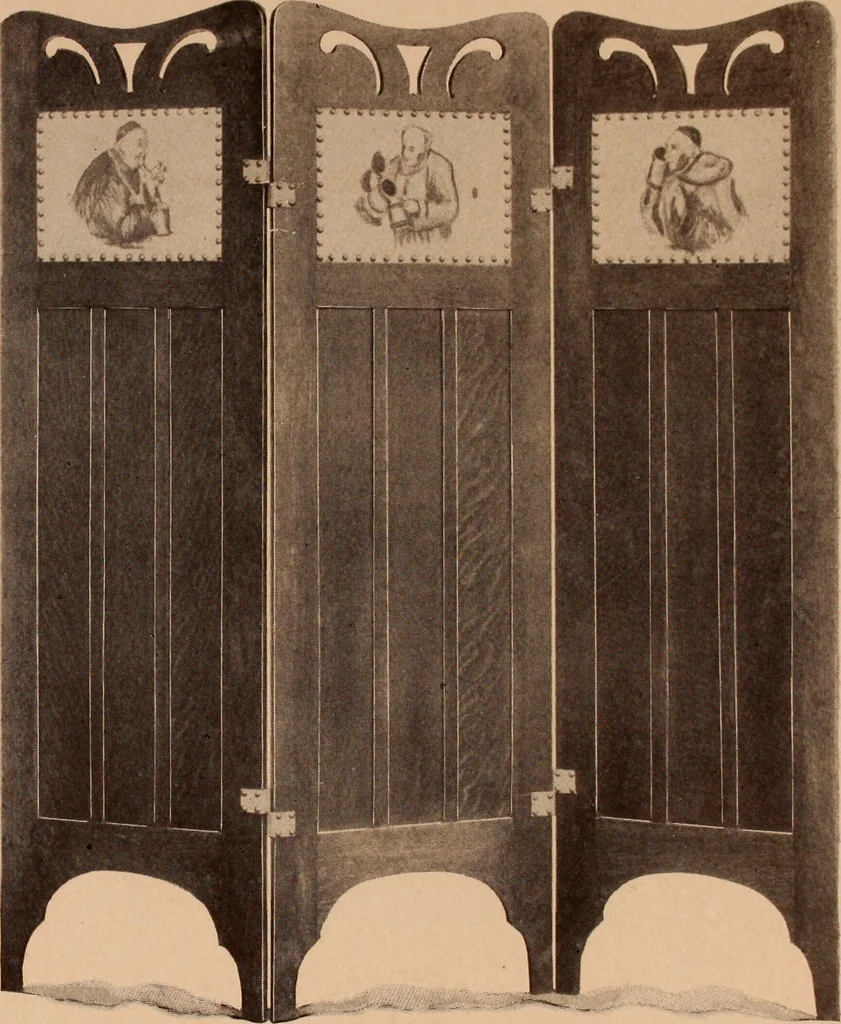 An illustration from Fiber rush, imported malacca and mission furniture., 1904, leaf 76