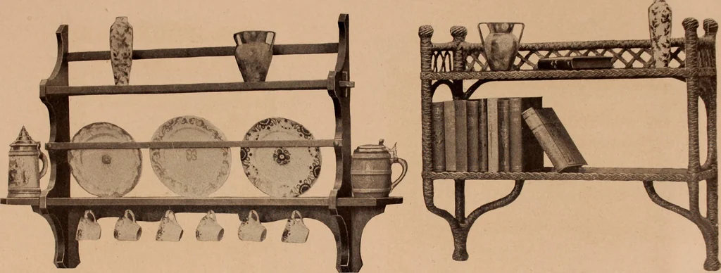 An illustration from Fiber rush, imported malacca and mission furniture., 1904, leaf 79