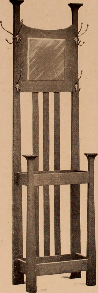 An illustration from Fiber rush, imported malacca and mission furniture., 1904, leaf 83