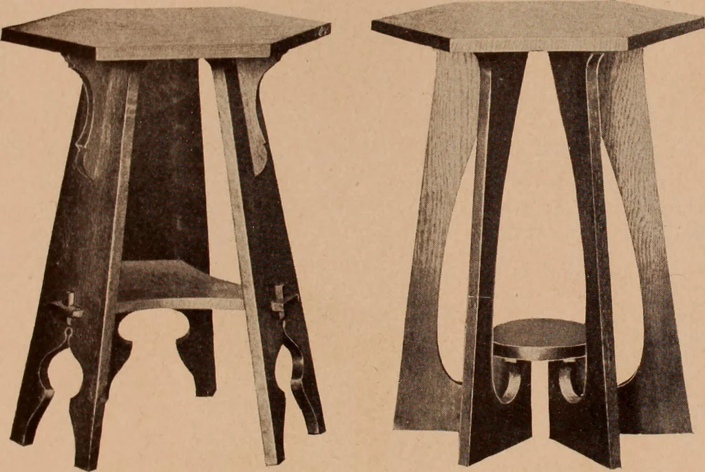 An illustration from Fiber rush, imported malacca and mission furniture., 1904, leaf 87