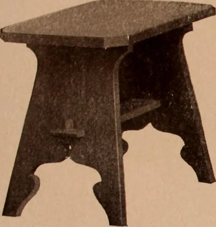 An illustration from Fiber rush, imported malacca and mission furniture., 1904, leaf 88