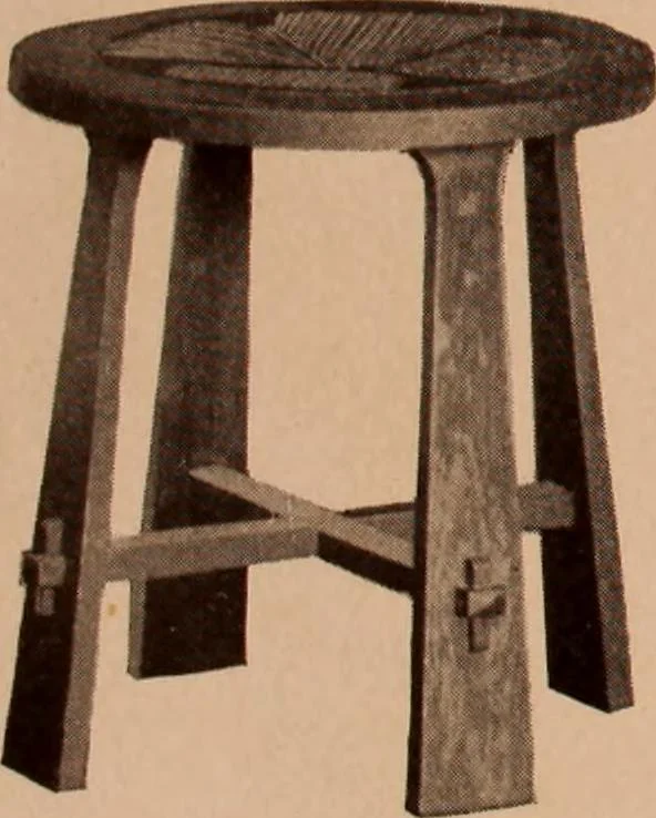 An illustration from Fiber rush, imported malacca and mission furniture., 1904, leaf 88