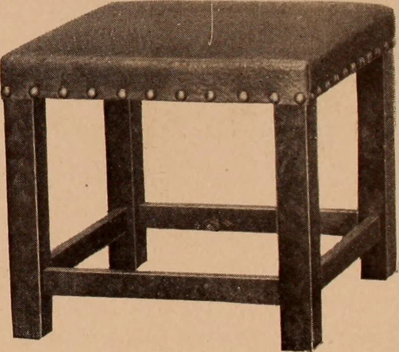 An illustration from Fiber rush, imported malacca and mission furniture., 1904, leaf 88
