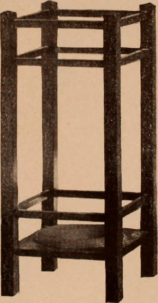 An illustration from Fiber rush, imported malacca and mission furniture., 1904, leaf 89