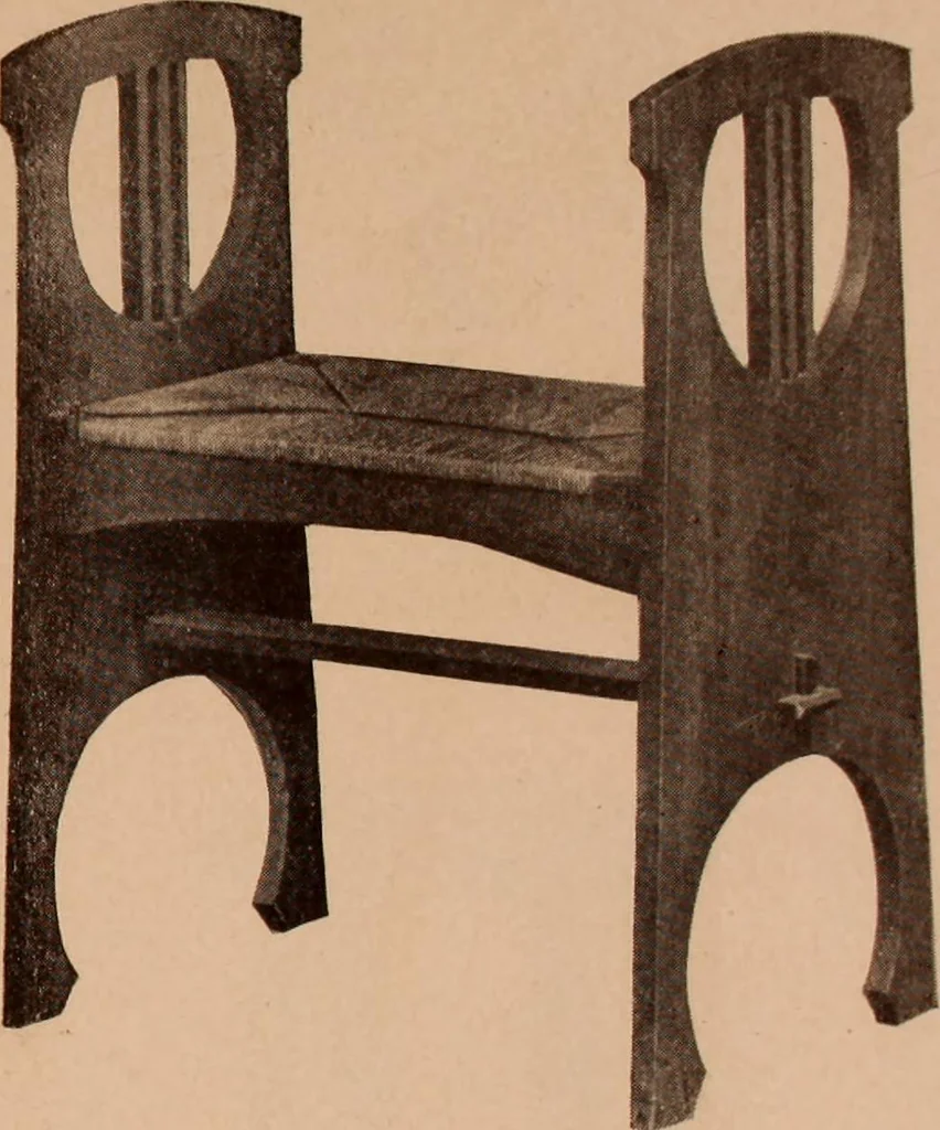 An illustration from Fiber rush, imported malacca and mission furniture., 1904, leaf 89