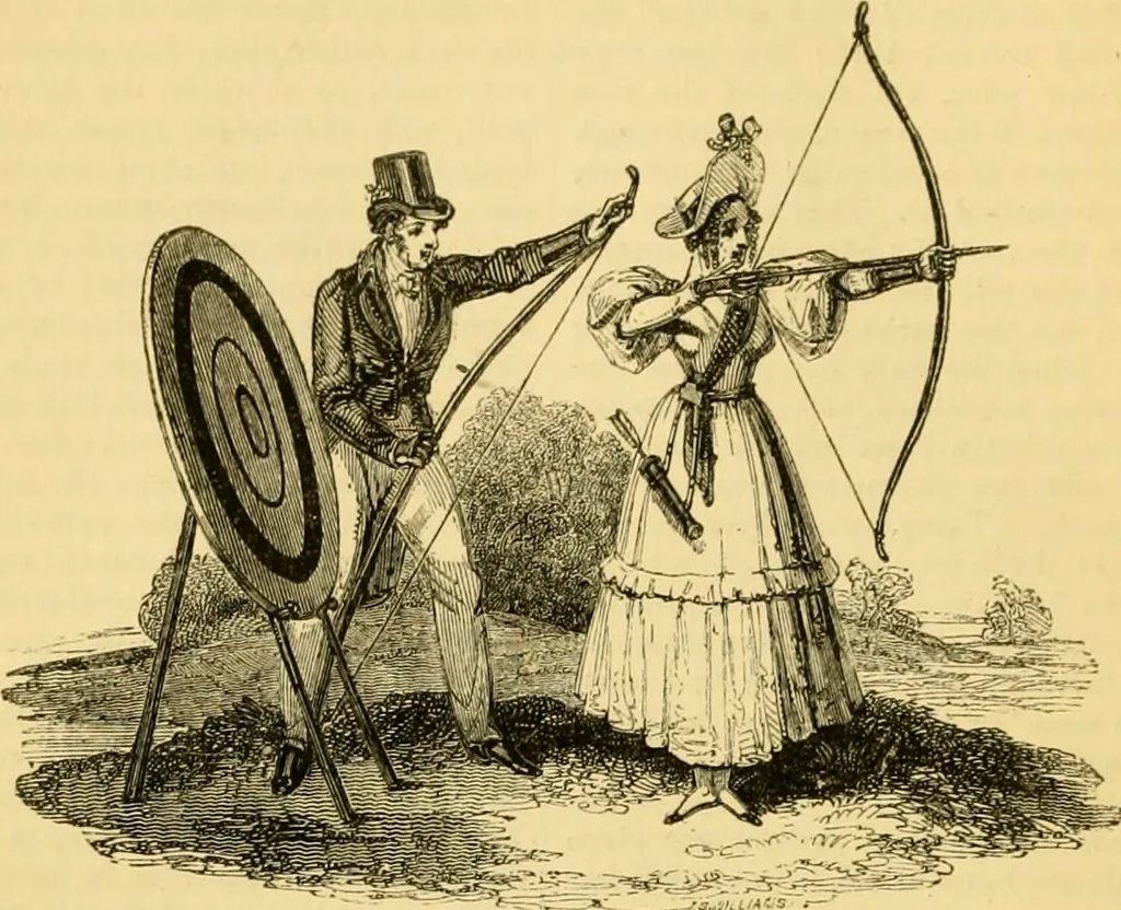 An illustration from The field book : or, Sports and pastimes of the United kingdom ; compiled from the best authorities, ancient and modern, 1833, leaf 32