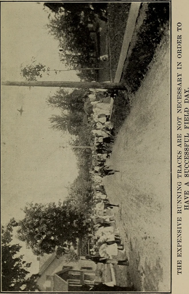 An illustration from The field day and play picnic for country children, 1908, leaf 22