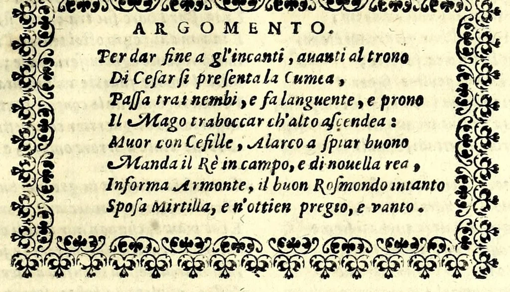 An illustration from Fiesole distrutta, 1621, leaf 181
