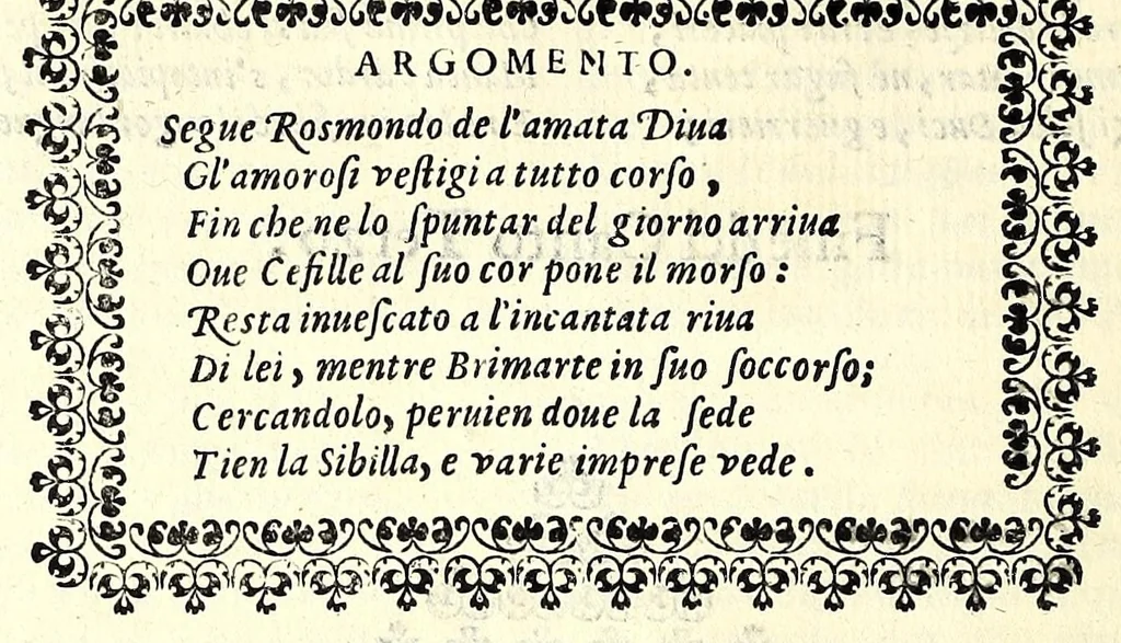 An illustration from Fiesole distrutta, 1621, leaf 46