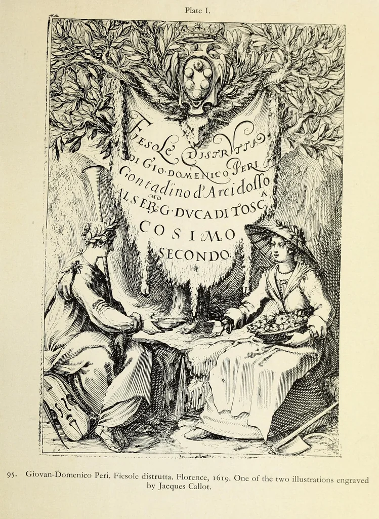 An illustration from Fiesole distrvtta, 1621, leaf 213
