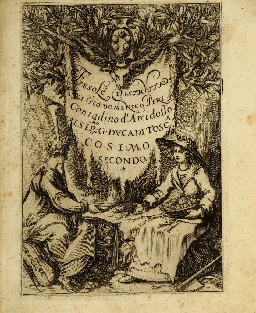 An illustration from Fiesole distrvtta, 1621, leaf 5