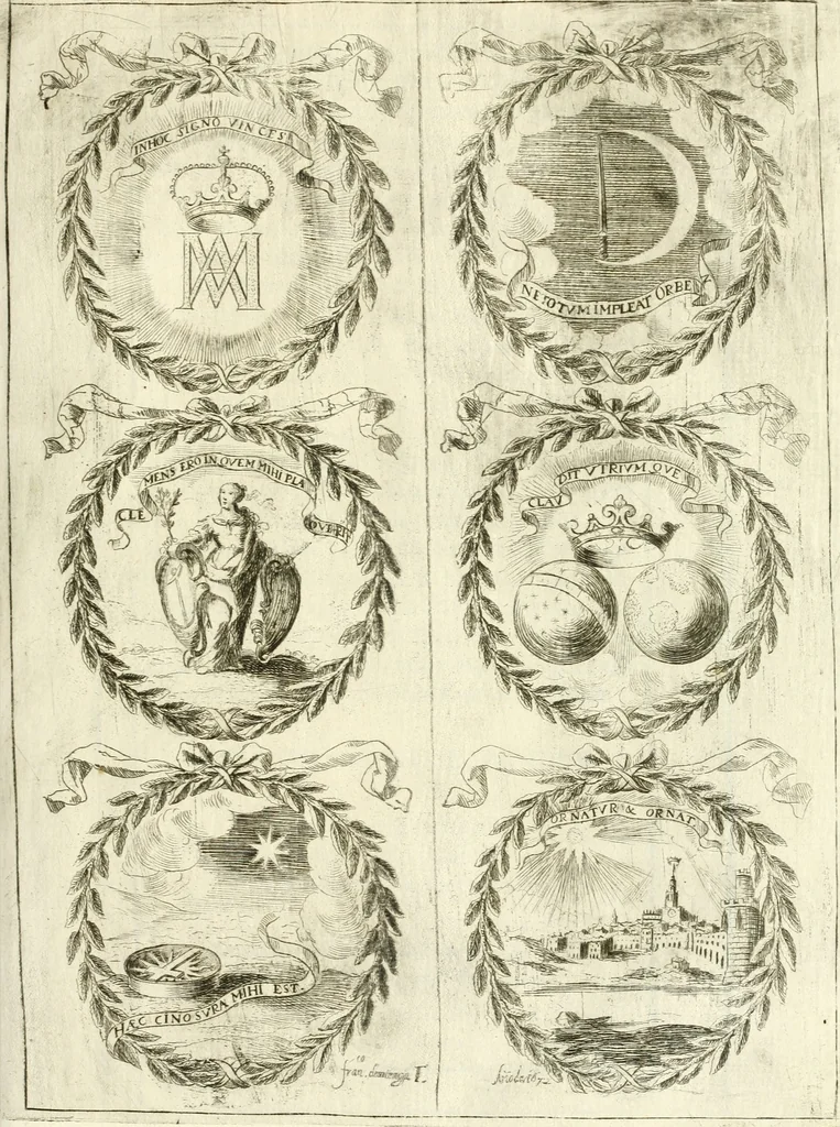 An illustration from Fiestas de la S. Iglesia Metropolitana, y Patriarcal de Sevilla : al nuevo culto del señor rey S. Fernando el Tercero de Castilla y de Leon : concedido a todas las iglesias de España, por la santidad de nuestro beatissimo padre Clemente X ..., 1672, leaf 124