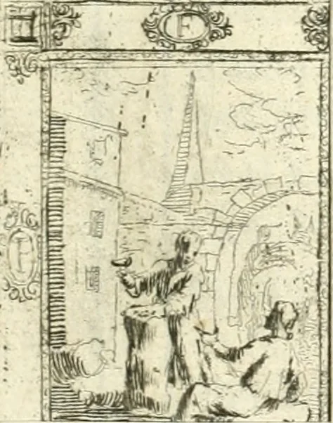 An illustration from Fiestas de la S. Iglesia Metropolitana, y Patriarcal de Sevilla : al nuevo culto del señor rey S. Fernando el Tercero de Castilla y de Leon : concedido a todas las iglesias de España, por la santidad de nuestro beatissimo padre Clemente X ..., 1672, leaf 314
