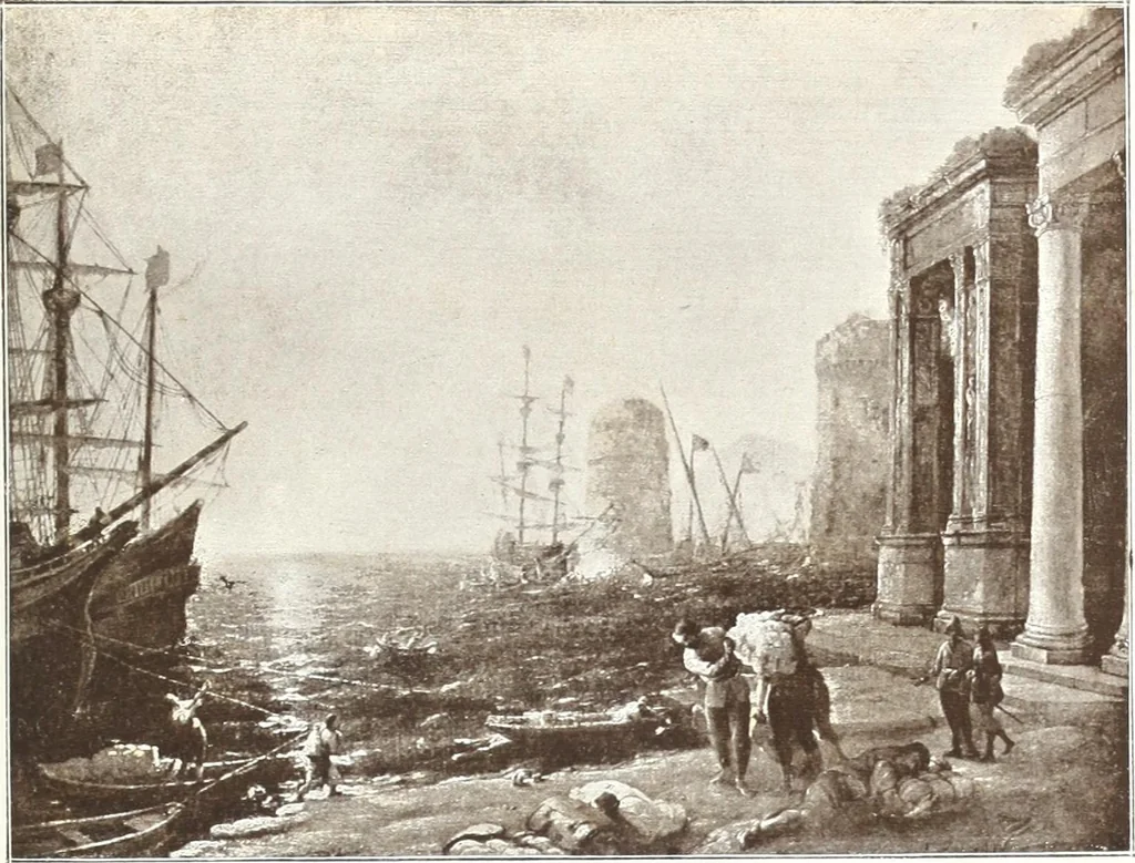 An illustration from Illustrated catalogue of the fifth series of 100 paintings by old masters of the Dutch, Flemish, Italian, French, and English schools : being a portion of the Sedelmeyer Gallery which contains about 1500 original pictures by ancient and modern artists, 1899, leaf 100