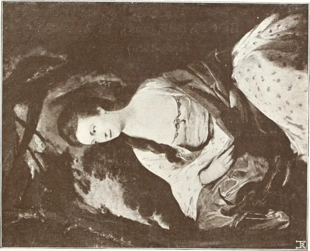 An illustration from Illustrated catalogue of the fifth series of 100 paintings by old masters of the Dutch, Flemish, Italian, French, and English schools : being a portion of the Sedelmeyer Gallery which contains about 1500 original pictures by ancient and modern artists, 1899, leaf 116
