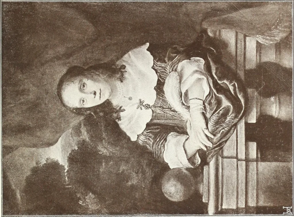 An illustration from Illustrated catalogue of the fifth series of 100 paintings by old masters of the Dutch, Flemish, Italian, French, and English schools : being a portion of the Sedelmeyer Gallery which contains about 1500 original pictures by ancient and modern artists, 1899, leaf 18