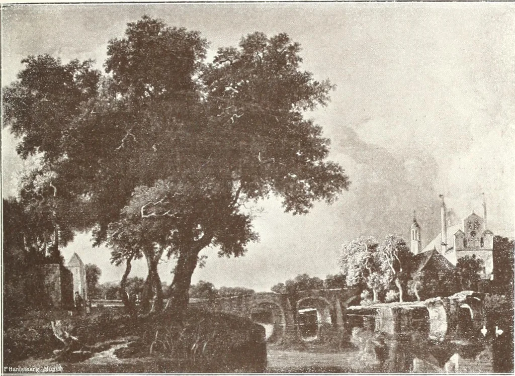 An illustration from Illustrated catalogue of the fifth series of 100 paintings by old masters of the Dutch, Flemish, Italian, French, and English schools : being a portion of the Sedelmeyer Gallery which contains about 1500 original pictures by ancient and modern artists, 1899, leaf 32
