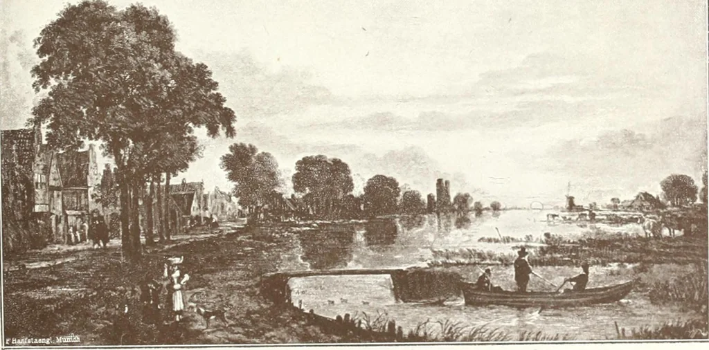 An illustration from Illustrated catalogue of the fifth series of 100 paintings by old masters of the Dutch, Flemish, Italian, French, and English schools : being a portion of the Sedelmeyer Gallery which contains about 1500 original pictures by ancient and modern artists, 1899, leaf 40