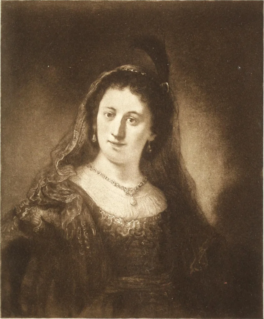 An illustration from Illustrated catalogue of the fifth series of 100 paintings by old masters of the Dutch, Flemish, Italian, French, and English schools : being a portion of the Sedelmeyer Gallery which contains about 1500 original pictures by ancient and modern artists, 1899, leaf 52