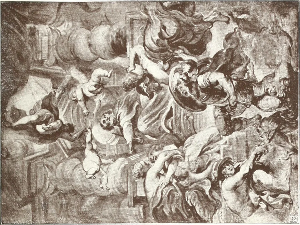 An illustration from Illustrated catalogue of the fifth series of 100 paintings by old masters of the Dutch, Flemish, Italian, French, and English schools : being a portion of the Sedelmeyer Gallery which contains about 1500 original pictures by ancient and modern artists, 1899, leaf 60