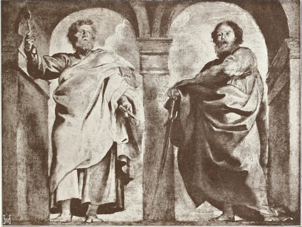 An illustration from Illustrated catalogue of the fifth series of 100 paintings by old masters of the Dutch, Flemish, Italian, French, and English schools : being a portion of the Sedelmeyer Gallery which contains about 1500 original pictures by ancient and modern artists, 1899, leaf 60