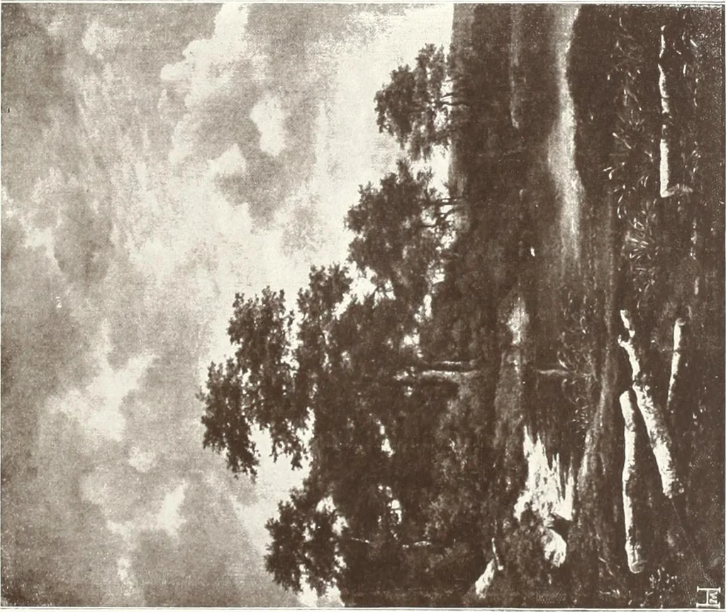 An illustration from Illustrated catalogue of the fifth series of 100 paintings by old masters of the Dutch, Flemish, Italian, French, and English schools : being a portion of the Sedelmeyer Gallery which contains about 1500 original pictures by ancient and modern artists, 1899, leaf 62