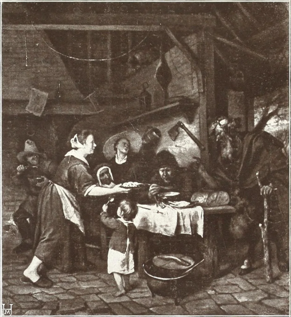An illustration from Illustrated catalogue of the fifth series of 100 paintings by old masters of the Dutch, Flemish, Italian, French, and English schools : being a portion of the Sedelmeyer Gallery which contains about 1500 original pictures by ancient and modern artists, 1899, leaf 66