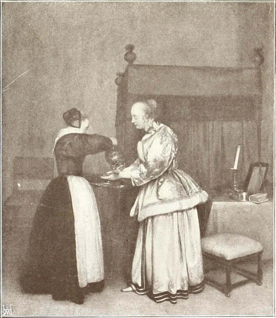 An illustration from Illustrated catalogue of the fifth series of 100 paintings by old masters of the Dutch, Flemish, Italian, French, and English schools : being a portion of the Sedelmeyer Gallery which contains about 1500 original pictures by ancient and modern artists, 1899, leaf 74