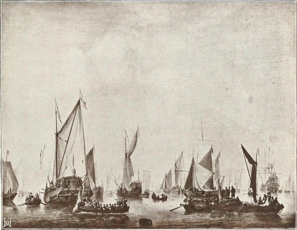 An illustration from Illustrated catalogue of the fifth series of 100 paintings by old masters of the Dutch, Flemish, Italian, French, and English schools : being a portion of the Sedelmeyer Gallery which contains about 1500 original pictures by ancient and modern artists, 1899, leaf 76