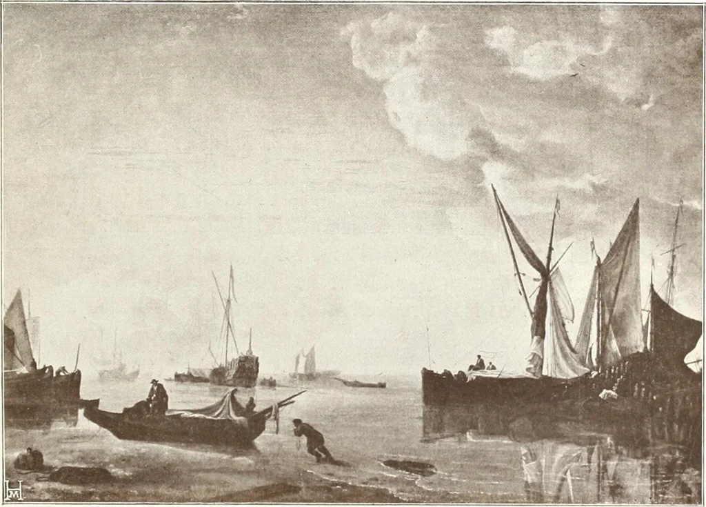 An illustration from Illustrated catalogue of the fifth series of 100 paintings by old masters of the Dutch, Flemish, Italian, French, and English schools : being a portion of the Sedelmeyer Gallery which contains about 1500 original pictures by ancient and modern artists, 1899, leaf 8