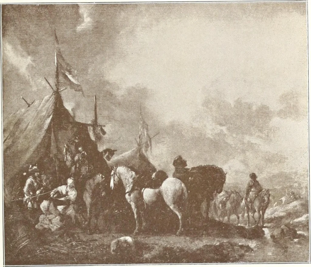 An illustration from Illustrated catalogue of the fifth series of 100 paintings by old masters of the Dutch, Flemish, Italian, French, and English schools : being a portion of the Sedelmeyer Gallery which contains about 1500 original pictures by ancient and modern artists, 1899, leaf 82