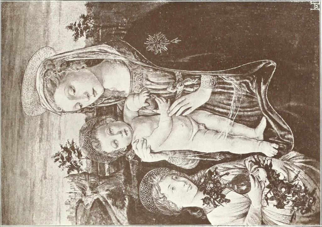 An illustration from Illustrated catalogue of the fifth series of 100 paintings by old masters of the Dutch, Flemish, Italian, French, and English schools : being a portion of the Sedelmeyer Gallery which contains about 1500 original pictures by ancient and modern artists, 1899, leaf 94