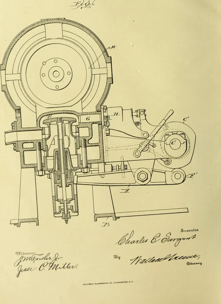 An illustration from Fifteen mechanical problems : reasons for their existence and their solution, 1915, leaf 112