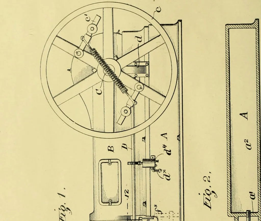 An illustration from Fifteen mechanical problems : reasons for their existence and their solution, 1915, leaf 124
